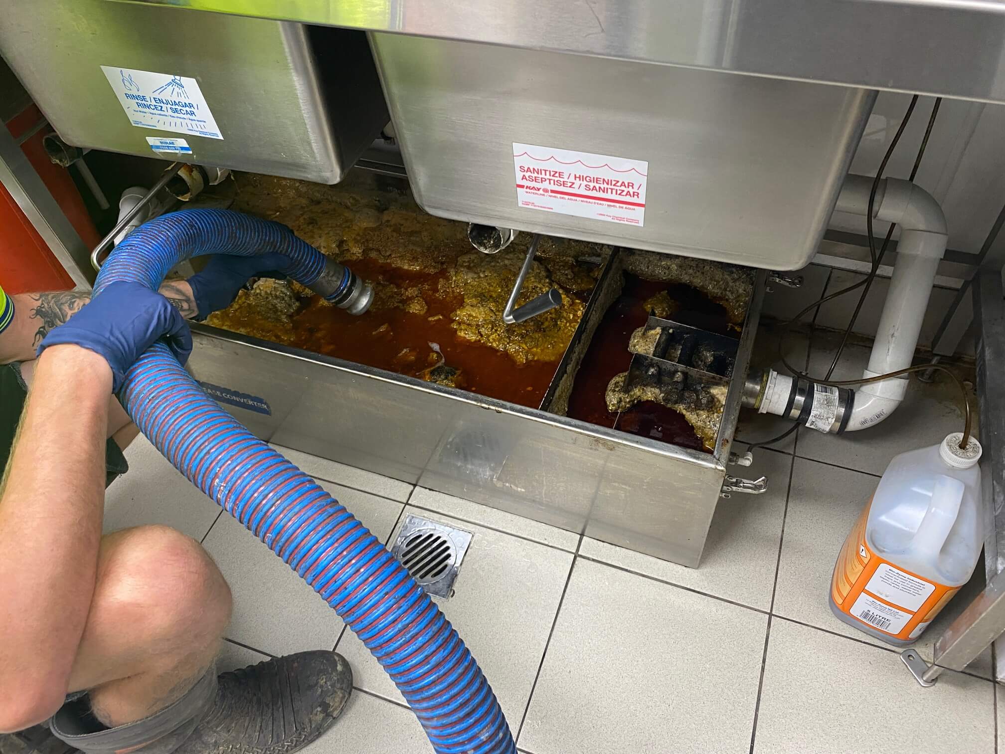 Grease Trap Cleaning in Marietta